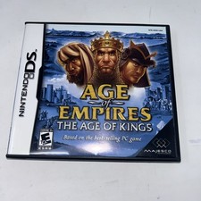 Age Of Empires The Age Of Kings - Case & Manual - No Game - Nintendo DS, 2006