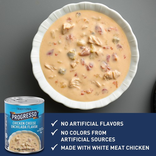 Traditional, Chicken Cheese Enchilada Flavor Canned Soup, Gluten Free, 18.5 o... - Picture 3 of 6