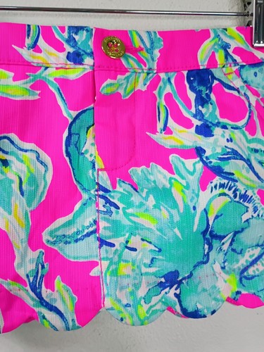 NEW Lilly Pulitzer Mini Colette Skort Lobsters In Love Girl's 4 - Picture 2 of 8