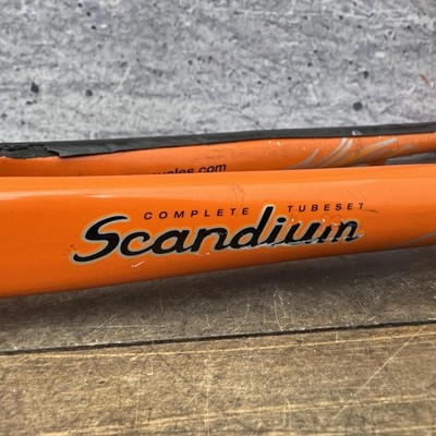 Vintage Salsa Las Cruces Scandium Cyclocross Bike Frame Orange