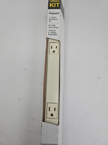  Legrand Wiremold Plugmold Commerical Kit 3 Foot Hardwired 36in Cream  - Picture 2 of 15