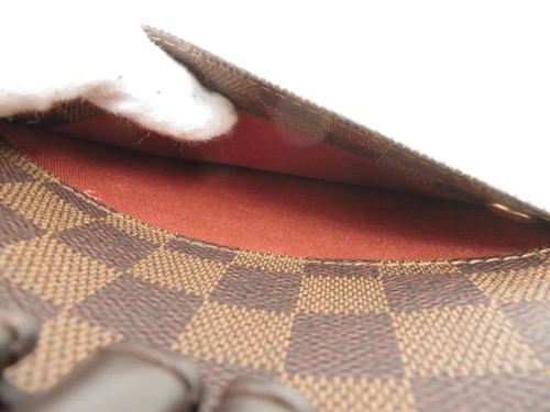 Authentic Louis Vuitton Damier Ebene Portobello N45271 Shoulder Bag #43995 - Picture 19 of 24