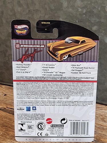 Hot Wheels Wayne's Garage Rolling Thunder Bianco #24/39 Real Riders - Foto 3 di 5