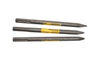 Lot of 3 DEWALT SDS-Max Bull Point Chisel Bit Pointed Demolition Hammer Drills