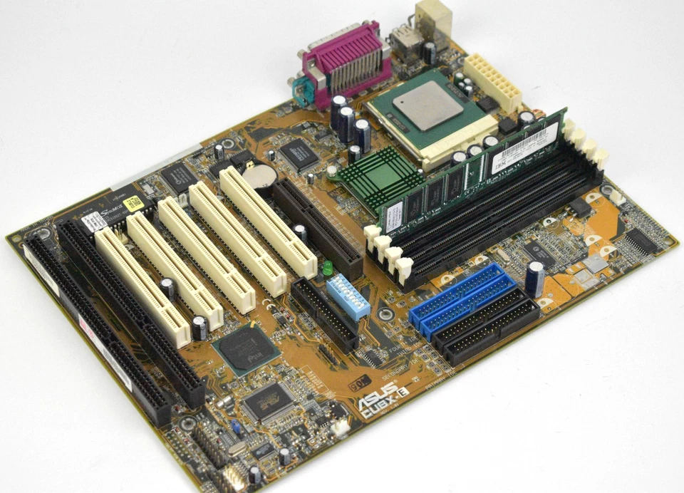 ASUS CUBX-E + Celeron 950MHz + 128MB RAM – Retro Gaming, 440BX chipset - Image 2 of 4