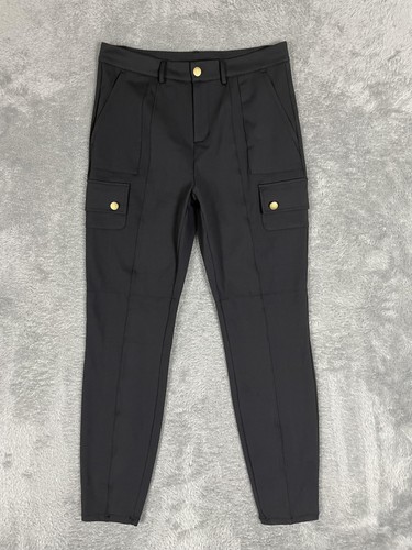 Halara Hose Damen Large Tall Cargo Athleisure Stretch Gold Knopf Taschen
