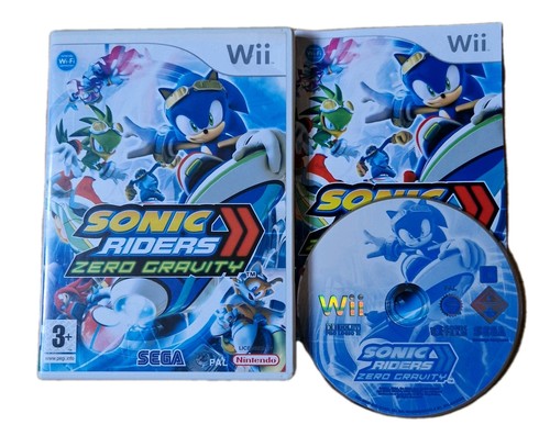 Nintendo WII PAL Spiel Sonic Riders: Zero Gravity PEGI 3+ Racing komplett