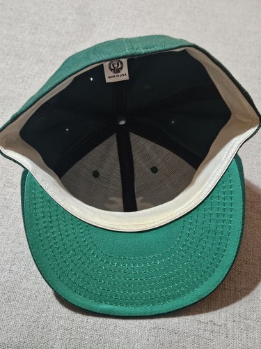 Cappello berretto vintage Kansas City Athletics American Needle Fitted 7 1/4 verde vintage USA - Foto 5 di 7