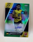 Mahmoud Dahoud Auto Green /99 Bundesliga Dortmund Topps Chrome
