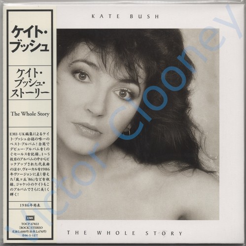KATE BUSH. The Whole Story / JAPAN 2005 Mini-LP-Style CD TOCP-67822 NEW SEALED - Picture 1 of 7