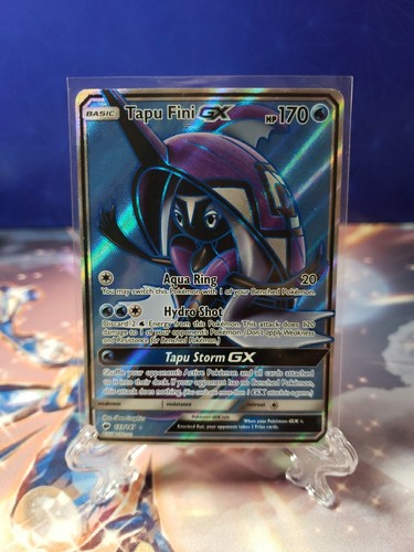 Tapu Fini GX (Full Art) 133/147 Sm-Burning Shadows Holo Pokémon TCG NM-VLP