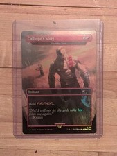 God Of War Secret Lair - Calliope's Song ( Seething Song) - PACK FRESH FOIL
