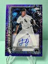 2025 Topps Chrome Jairo Iriarte #RAJI On Card Auto Purple Speckle /299 RC