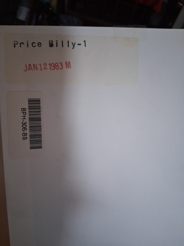 Tribüne Fotoarchiv von Billy Price mit Echtheitszertifikat 1983 - Bild 7 von 9