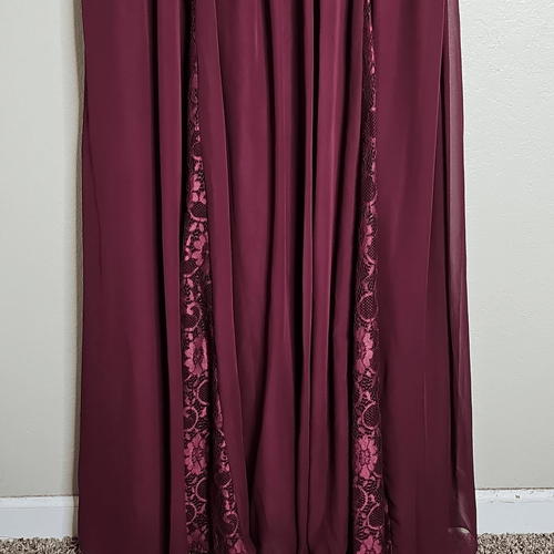 Azazie Cabernet Daisy Bridesmaid Maxi Dress - Picture 5 of 11