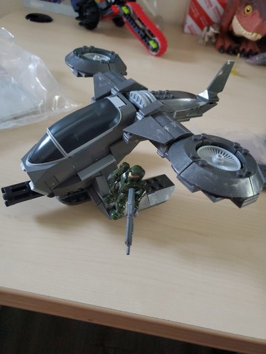 Mega Bloks Halo Wars UNSC Hornet 96806 Complete Instructions Decals Figures 2009 - Picture 3 of 18