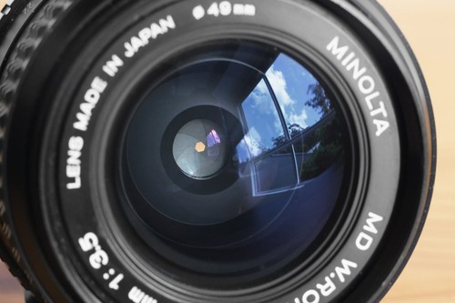 Minolta 28mm f/3.5 MD W.Rokkor Wide Angle Lens - Bild 6 von 7