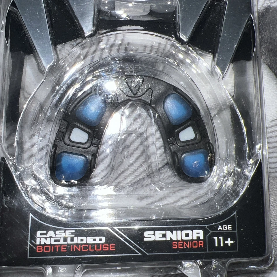 Protector bucal Venum Predator con estuche - negro/azul Foto 2 de 4