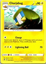 Charjabug Uncommon SWSH02: Rebel Clash 065/192 LP
