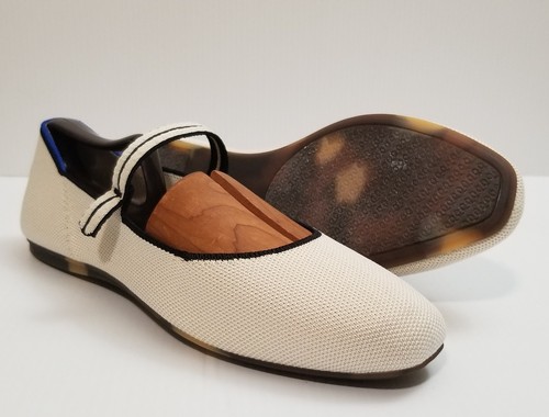 Rothy's Women's The Square Mary Jane Flat Style# 075-014 Size 9.5 Gardenia - Picture 2 of 16