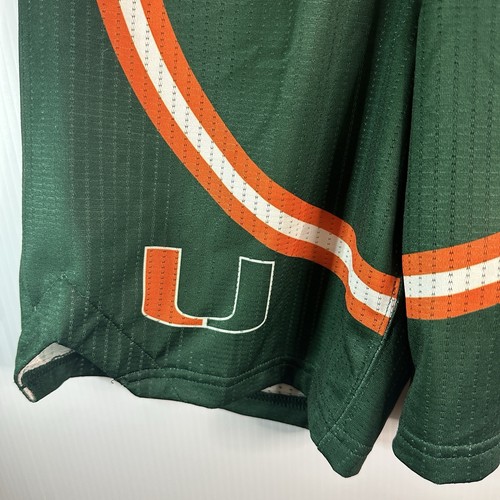 Adidas Basketball Shorts Miami green orange Prime 365 BB size Youth MEDIUM NWTs! - Picture 4 of 7