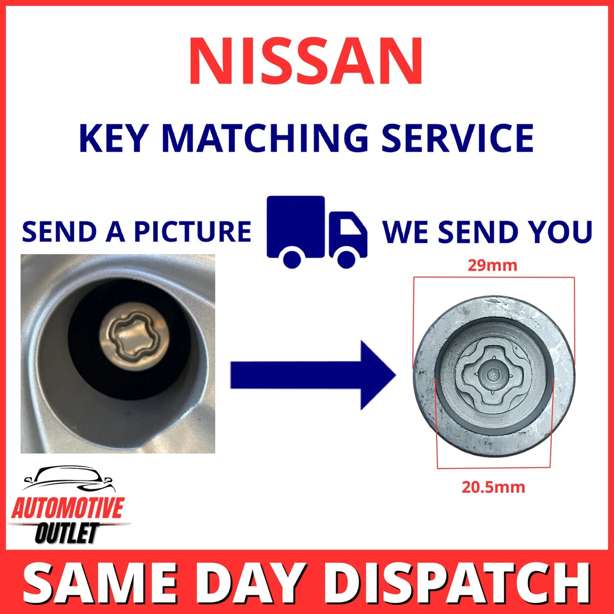 Nissan Juke Locking Wheel Nuts & Keys | Genuine Nissan Parts