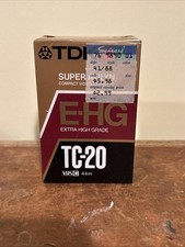 TDK E-HG EXTRA HIGH GRADE, TC-20. 44 Min