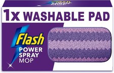Flash Power Mop Microfibre Pad Refill - Washable & Reusable Cloth - Deep Clean