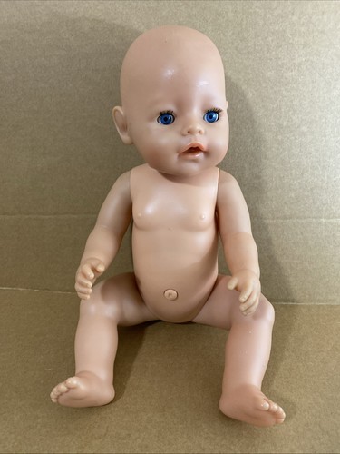 2013 Zapf BABY BORN ~ drink & wet, open/shut eyes ~ 45cm