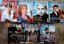 THE STRAD Magazine - String Music World - Seven (7) Issues from 2013-2015 (UK)