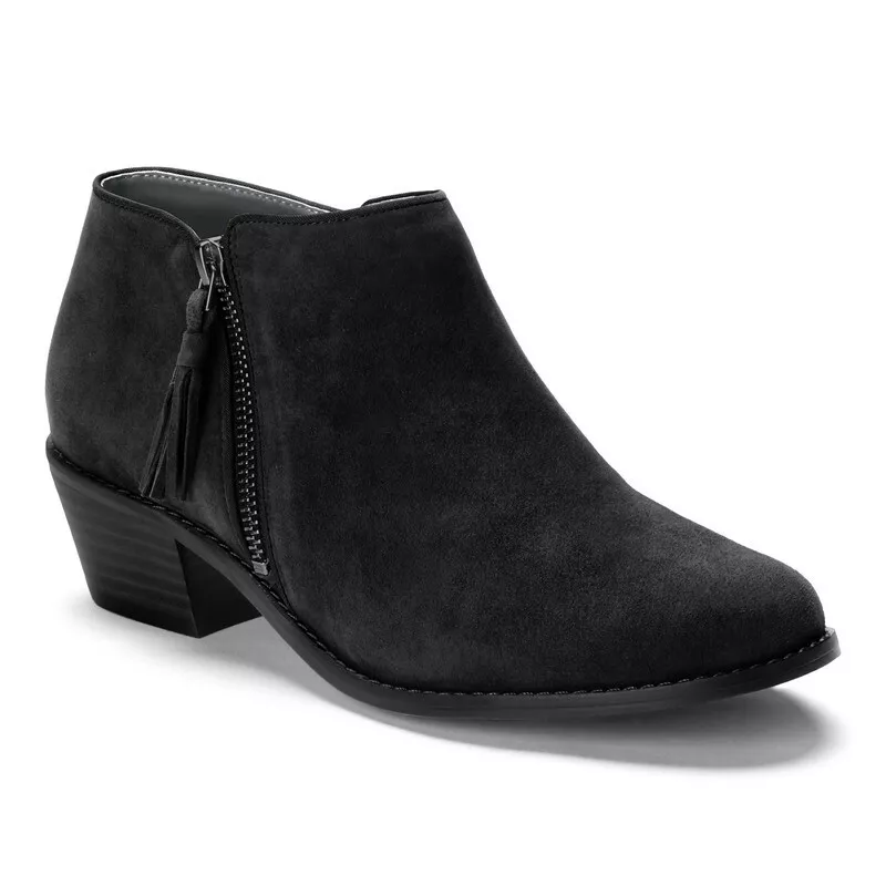 Low heel vionic booties sales