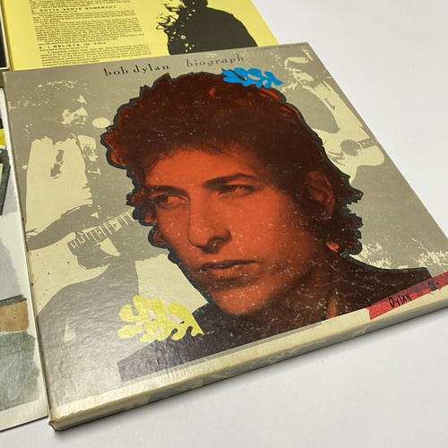 Bob Dylan Biograph - 1985 Deluxe Cassette Box Set w/ Inserts - Columbia 38830-T - Picture 3 of 7