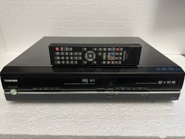 Toshiba RD-XV49 Recorder VHS/DVD/HDD 250GB Festplattenrekorder Hdmi BDA.+ FB.