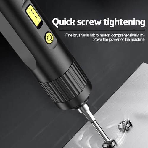 Mini Rechargeable Cordless Electric Screwdriver Drill USB Charging Power Tool - Picture 19 of 40
