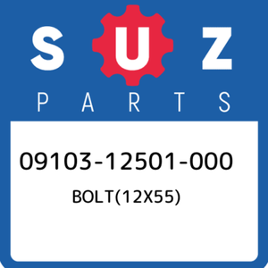 09103-12501-000-Suzuki-Bolt-12x55-0910312501000-New-Genuine-OEM-Part