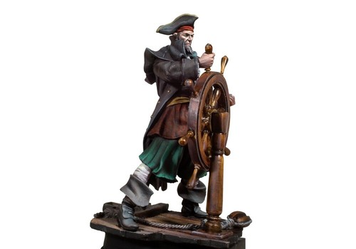 Soldado de juguete de lata pintado en miniatura 54 mm Riding the Storm | Nivel de arte - Imagen 2 de 4