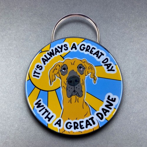 Fawn Great Dane Great Day Retro Portrait Bottle Opener Handmade Accessory - Picture 18 of 19