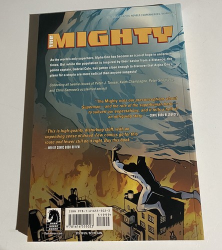 Dark Horse Comics - The Mighty tapa blanda coleccionada TPB ALPHA ONE - Imagen 2 de 2