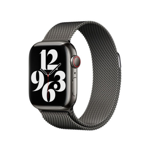 100% ORIGINAL APPLE WATCH MILANESE BAND 38MM 40MM 41MM GRAPHIT ARMBAND, BOX OFFEN - Bild 7 von 9