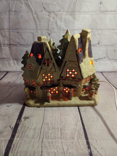 Beleuchtetes Weihnachtsdorf Markt Steinglasur von Lincolnshire C9 - Bild 10 von 13