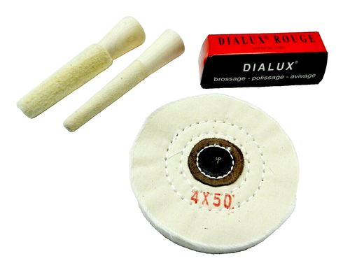 Jewelry Ring Polishing Set Ring Buffs, Dialux Compound & Buff Wheel Polish Gold - Picture 3 of 7