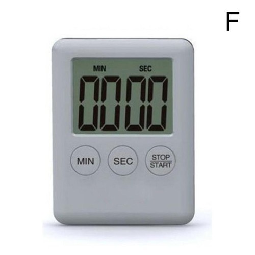 Küchentimer Timer Küche Multitimer Stoppuhr Kurzzeitmesser Eieruhr magnetisch E - Afbeelding 14 van 17