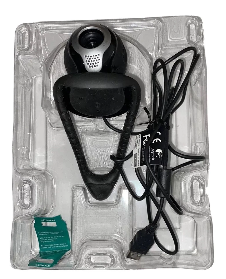 Logitech Quickcam Communicate Deluxe S 7500 Computer Webcam & Mic - Image 3 of 4