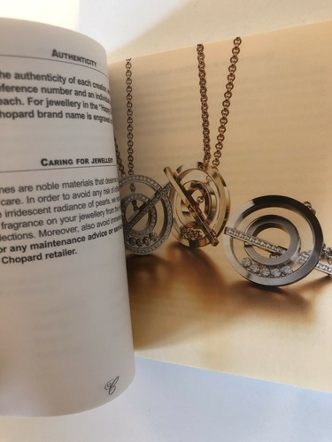 Chopard Happy Diamonds Jewels Book Booklet Manual Guarantee Worldwide Service - Picture 4 of 4