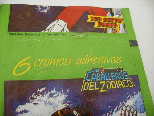 album immages PANINI Vignette 2 POCHETTE VIDE CHEVALIERS du ZODIAQUE Saint Seiya - Picture 3 of 4