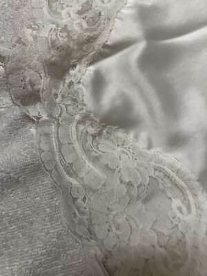 Christian Dior ディオール キャミソール スリップ Vtg Christian Dior Cami Tank Top Silky Nylon Lace Trim Size