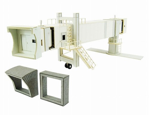 New! SANKEI MK08-08 Passenger bridge (Jetway) 1:144 scale paper model kit - 第 1/1 張圖片