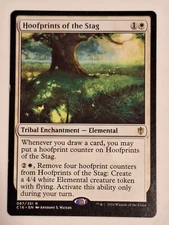 Hoofprints of the Stag - Commander: 2016 - Magic the Gathering MTG Nice!
