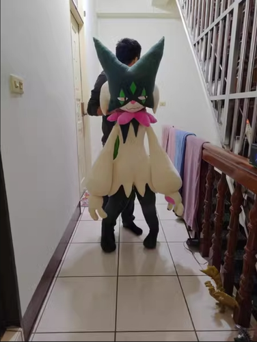 Anime 1:1 Riesige Meowscarada Plüschpuppe Stofftiere Cosplay Plüschtier Geschenk 59 Zoll - Bild 1 von 9