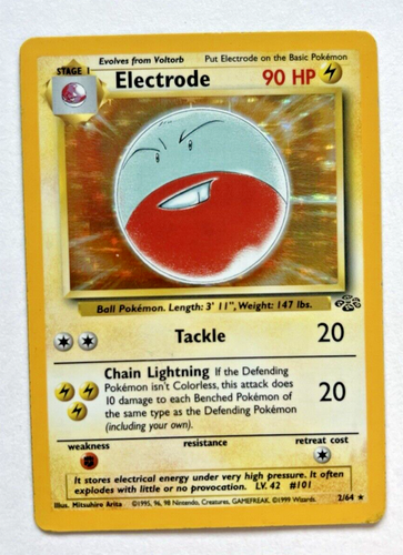 Pokémon Jungle Holo Rare Non Holo Uncommon/Common Set 1999 24 Cards w/ Repeats - Picture 3 of 10